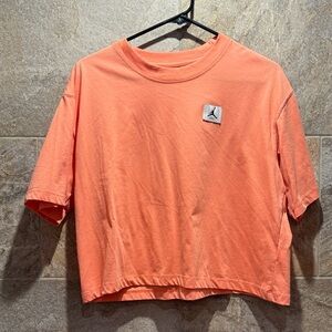 Jordan Women's Short Sleeve Tee in Orange
